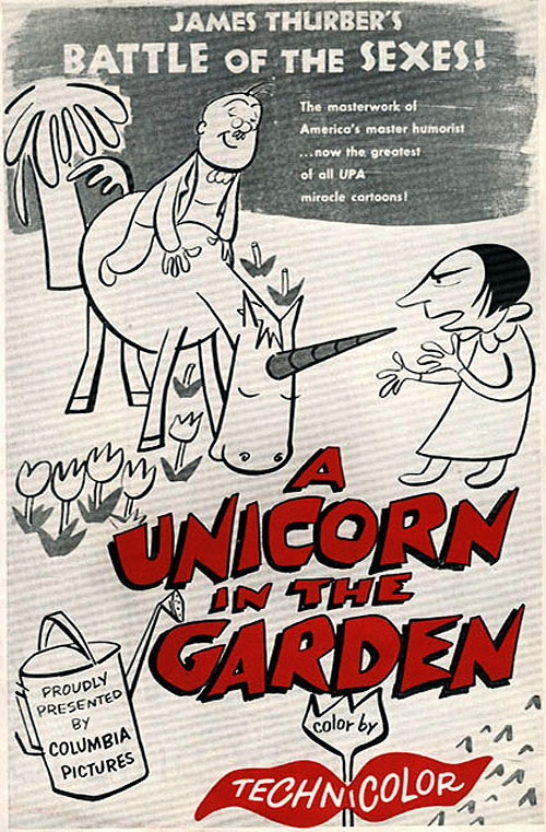 The Unicorn In The Garden Original Release Poster