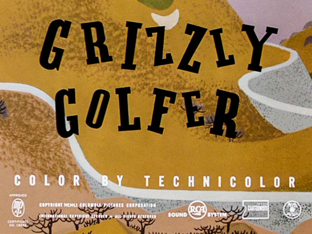 Grizzly Golfer (1951) Mister Magoo Theatrical Cartoon Series
