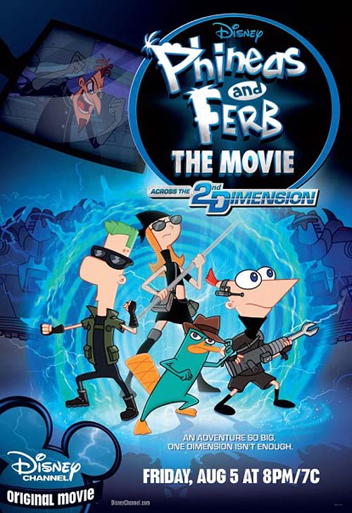phineas and ferb across the 2nd dimension