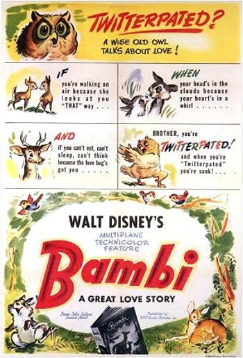 Bambi Original Release Poster