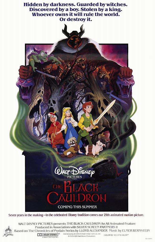 The Black Cauldron Original Release Poster