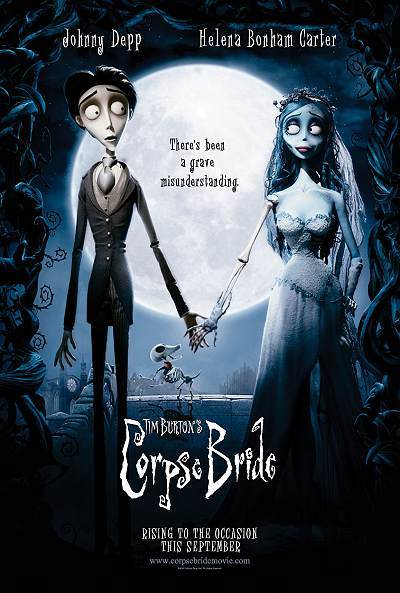 Tim Burton's Corpse Bride Advance Poster