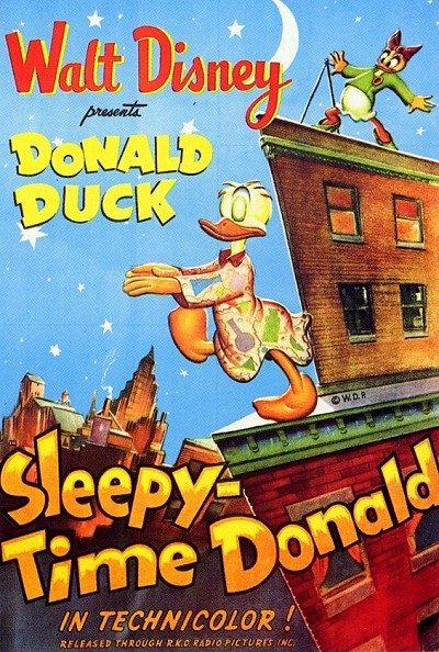 Cartoon Pictures For Sleepy Time Donald 1947 db