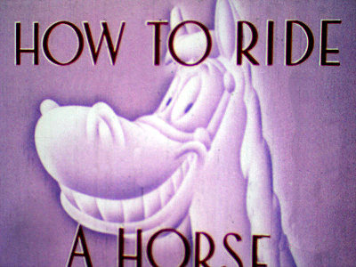 Cartoon Pictures and Video for How To Ride A Horse (1950) | BCDB