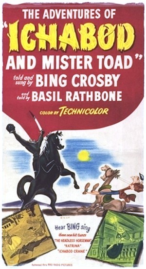 The Adventures Of Ichabod And Mister Toad Original Release Poster