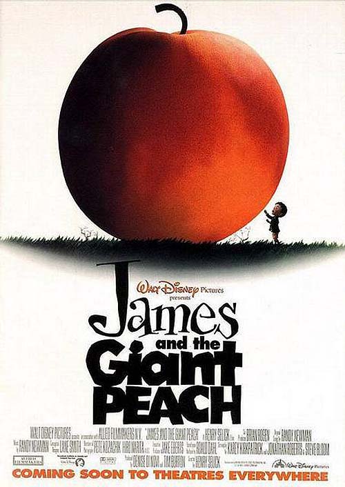 James And The Giant Peach Pre-release poster