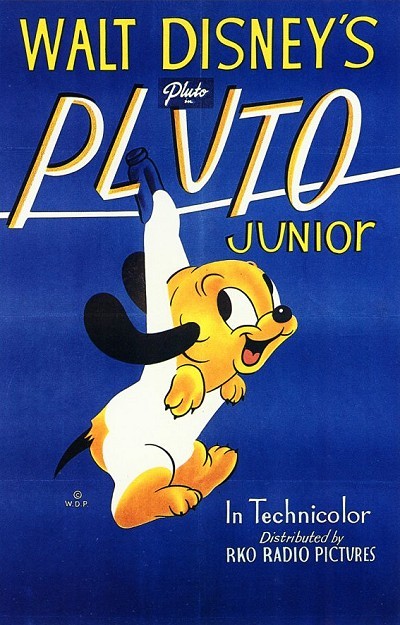 Pluto Junior 1942 Pluto Theatrical Cartoon Series