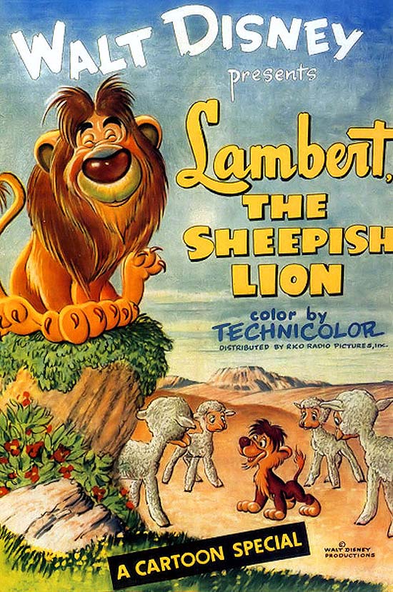Lambert The Sheepish Lion Poster
