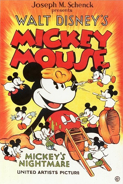 Mickey's Nightmare Original Release Poster