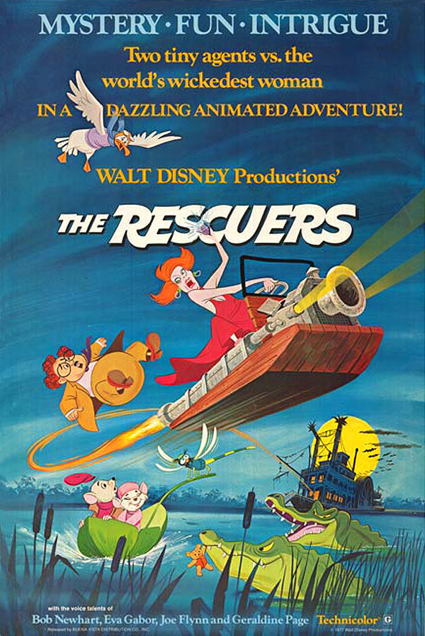 The Rescuers Original Release Poster