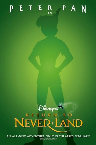 Return To Never Land Original Advance Poster