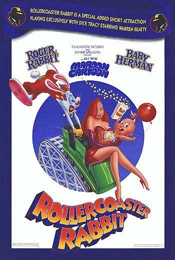 Rollercoaster Rabbit Original Release Poster