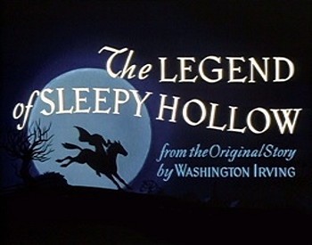 The Legend Of Sleepy Hollow Title Card