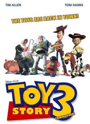 Toy Story 3 (A Third Toy Story , The Untitled Second Toy Story Sequel)  (2010) Feature Length Theatrical Animated Film
