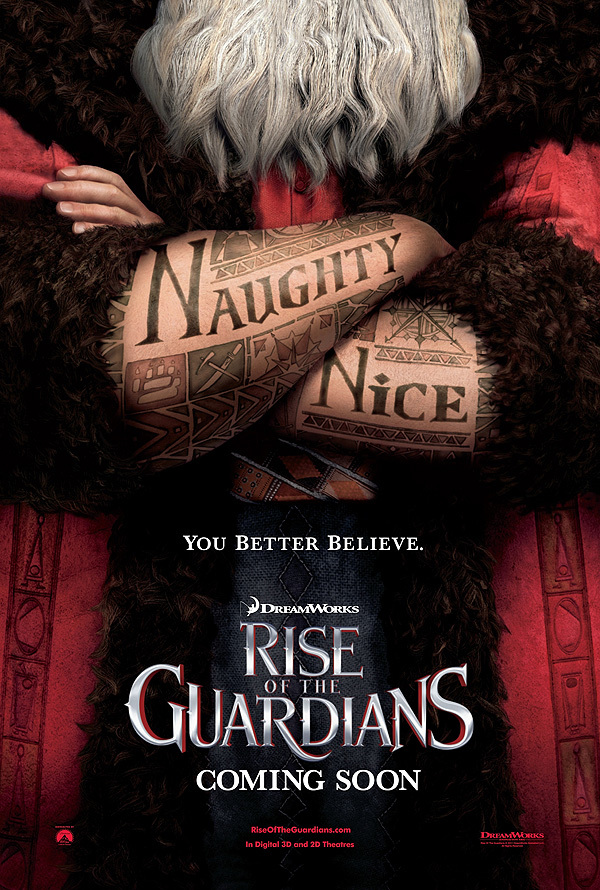 Rise Of The Guardians Teaser Poster