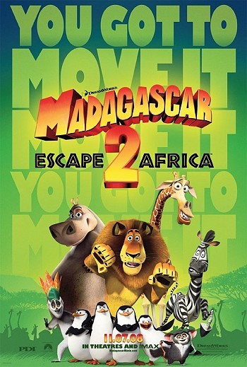 Madagascar: Escape 2 Africa Pre-Release Poster