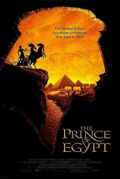 The Prince Of Egypt Original Release Poster