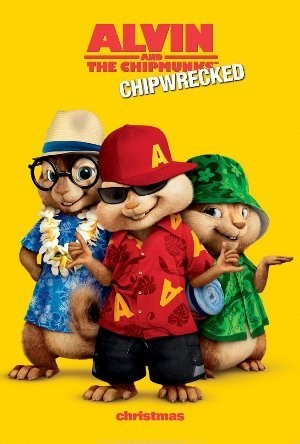 Alvin and the Chipmunks: Chipwrecked Pre-Release Poster