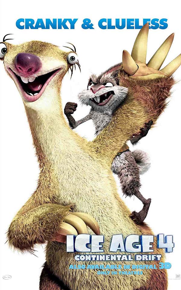 Ice Age: Continental Drift Character Poster