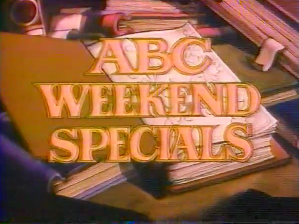 Scruffy, Part One ABC Weekend Special Logo
