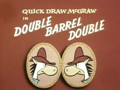 <i>Double Barrel Double Television Episode</i> Title Card