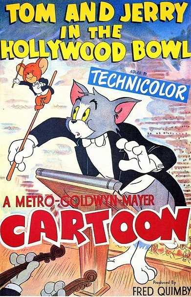 Cartoon Pictures And Video For Tom And Jerry In The Hollywood Bowl 1950 db