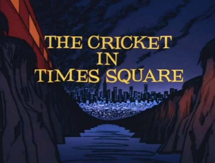 'The Cricket In Times Square Television Episode' Title Card