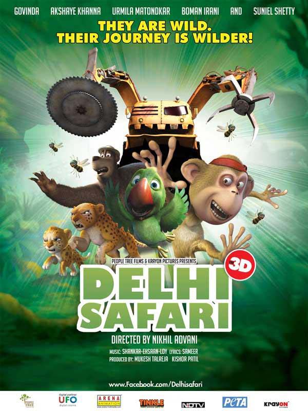 delhi safari cartoon