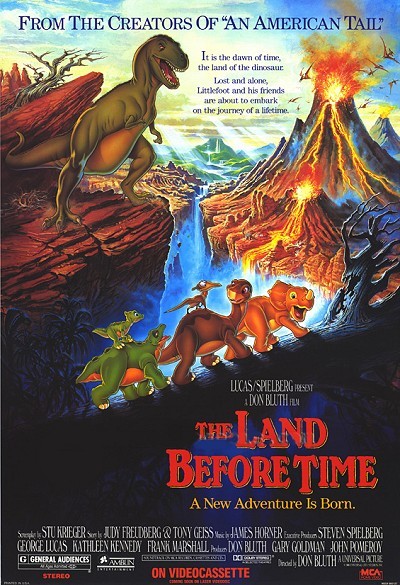 The Land Before Time Original Release Poster