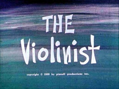 The Violinist Title Card