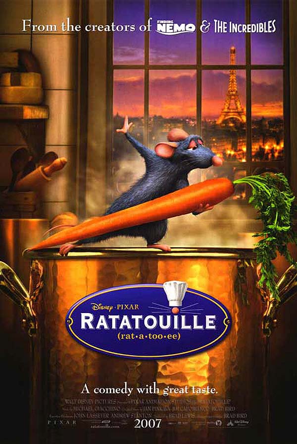 Ratatouille Pixar Poster Ratatouille Pixar Poster