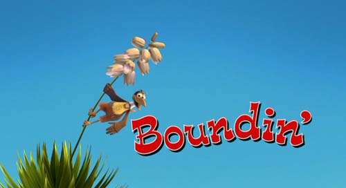 Boundin' Title Card