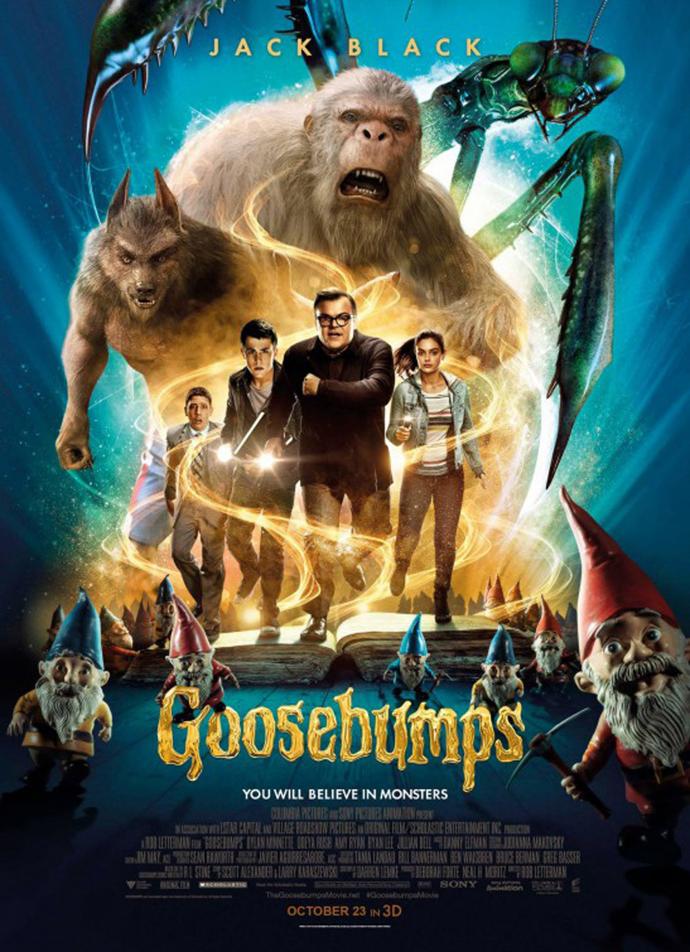 Goosebumps (2015) Feature Length Theatrical Animated Film