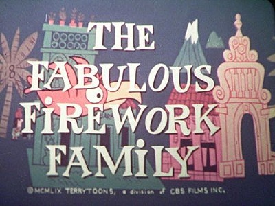 <i>The Fabulous Firework Family</i> Title Card