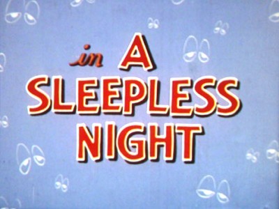 A Sleepless Night Original Title Card
