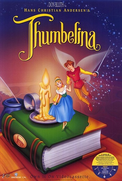 Thumbelina (Hans Christian Andersen's Thumbelina) (1994) Feature Length  Theatrical Animated Film